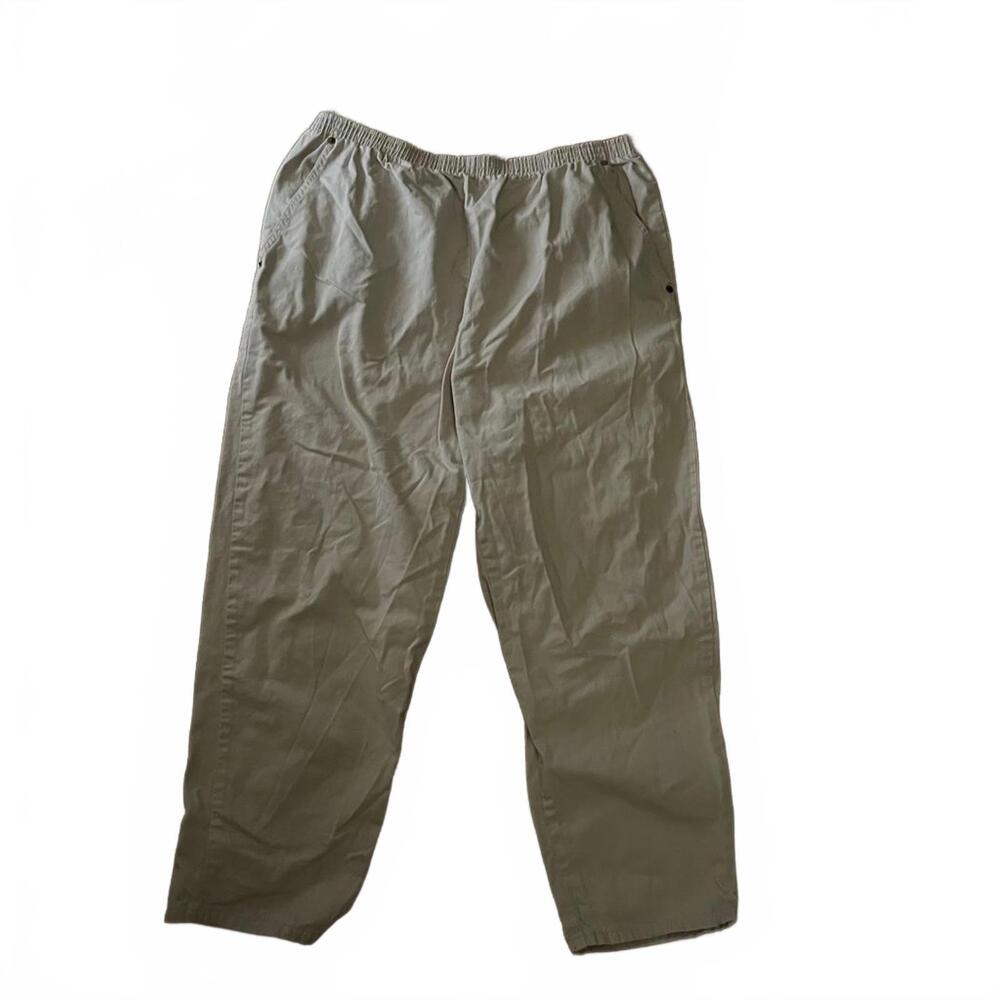 BFA Classics, 16, Beige, Cotton Drawstring Cargo Pants